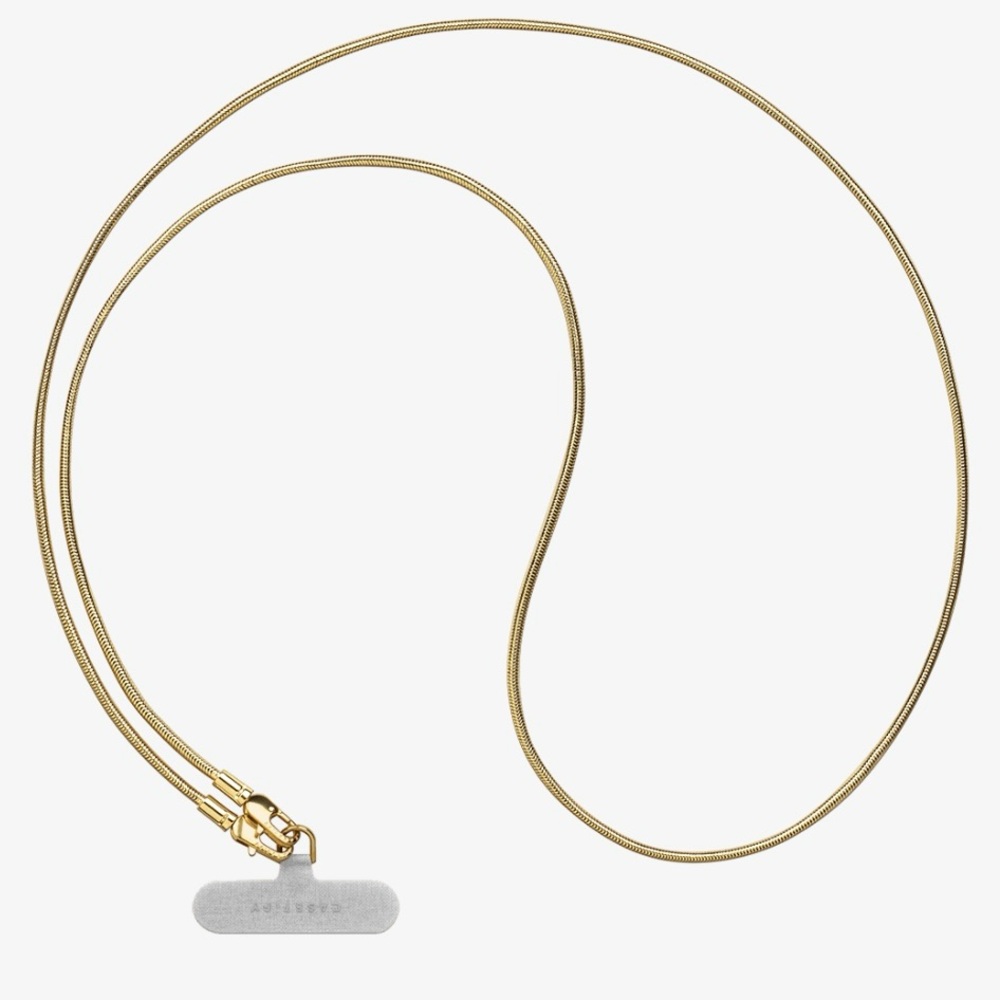 Casetify snake chain cross-body strap - Gold